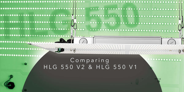 Comparing HLG 550 V2 and HLG 550 V1